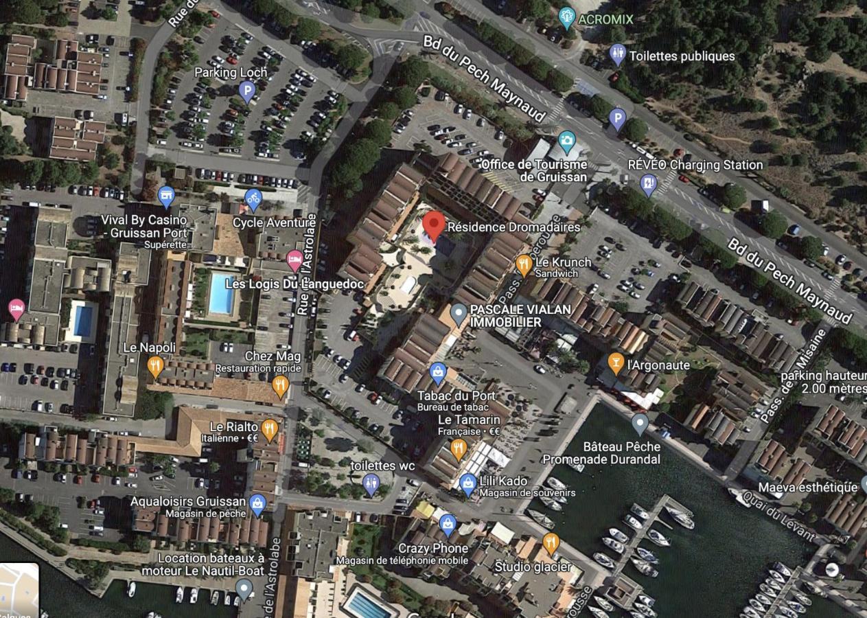 Gruissan-Port-T2-2Chambres-5Pers-43M2-Climatise-Parking-Valerie Luaran gambar