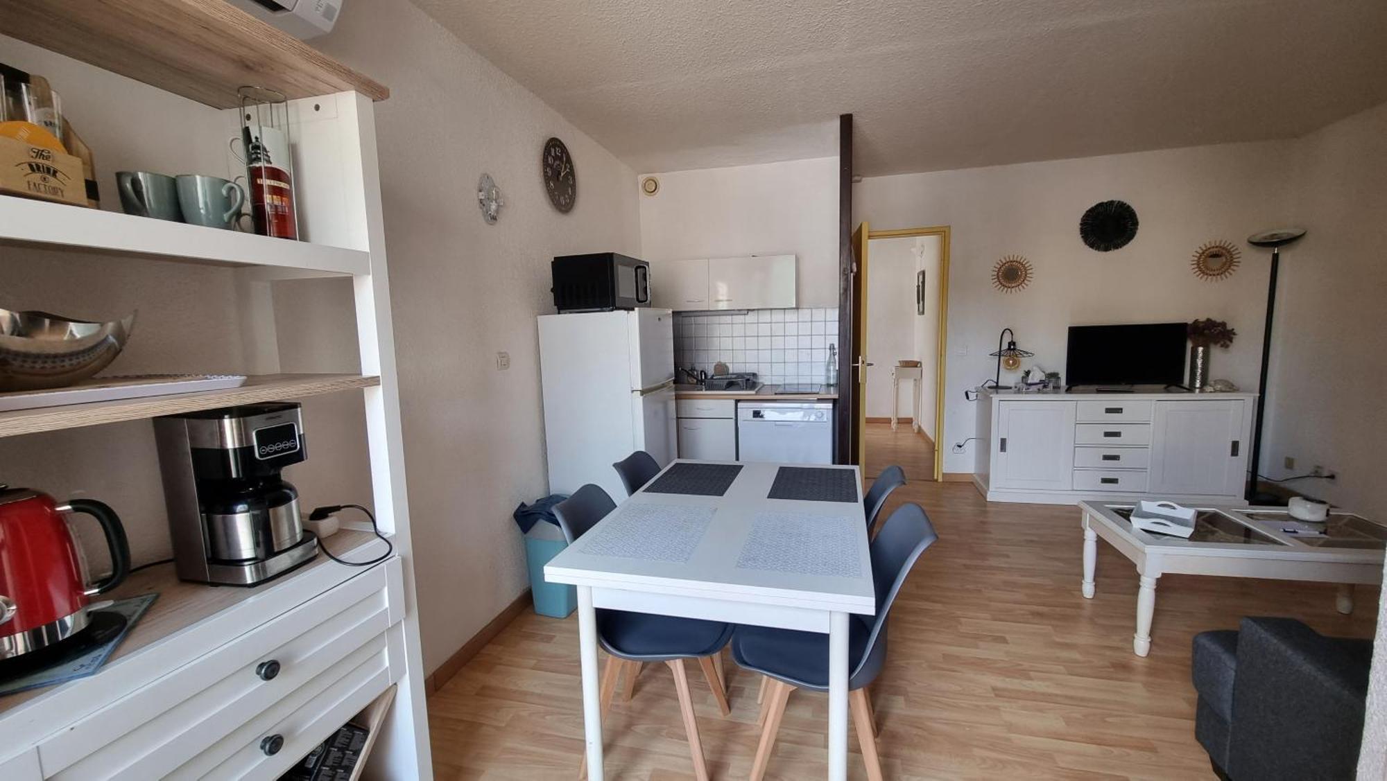 Gruissan-Port-T2-2Chambres-5Pers-43M2-Climatise-Parking-Valerie Luaran gambar