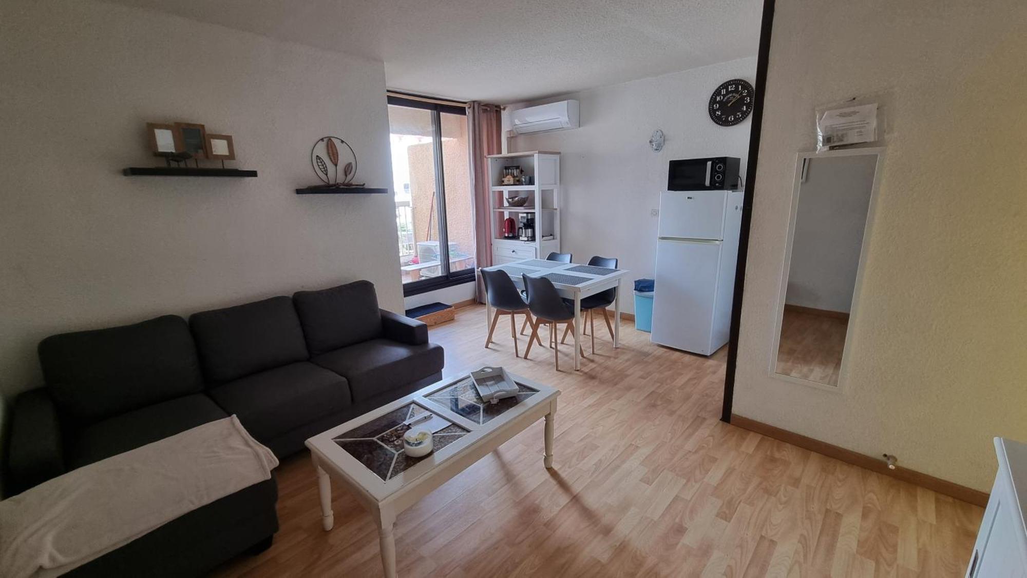 Gruissan-Port-T2-2Chambres-5Pers-43M2-Climatise-Parking-Valerie Luaran gambar